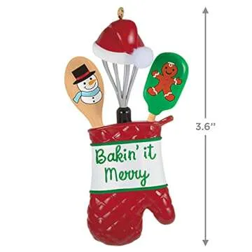 Hallmark Keepsake Christmas Ornament 2021, Bakin’ It Merry Kitchen Utensils
