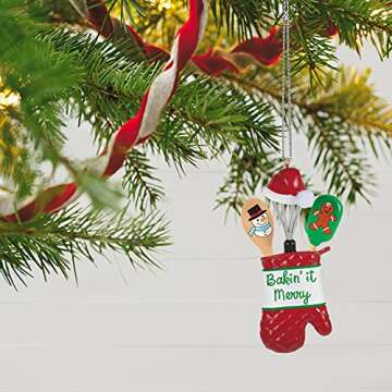 Hallmark Keepsake Christmas Ornament 2021, Bakin’ It Merry Kitchen Utensils