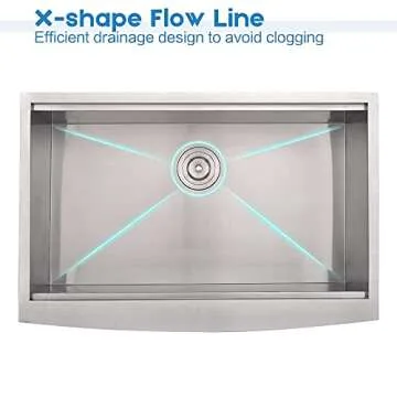 30 Inch Stainless Steel Farmhouse Sink Workstation-Bokaiya 30x20 Apron Front Farm Sink Stainless Steel Workstation Sink 16 Gauge Single Bowl Farmhouse Kitchen Sink with Cutting Board