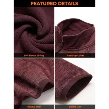ORORO Heated Fleece Jacket - Stylish Warmth for Women