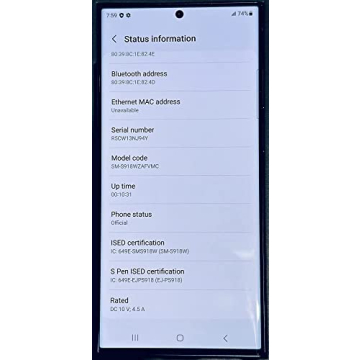 Samsung Galaxy S23 Ultra 5G - 256GB Renewed Phantom Black