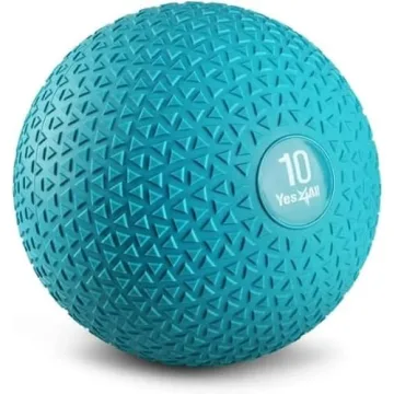 Yes4All 10lbs Fitness Slam Medicine Ball for Workouts
