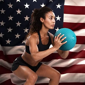 Yes4All 10lbs Fitness Slam Medicine Ball for Workouts