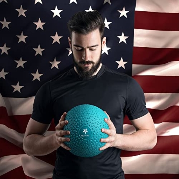 Yes4All 10lbs Fitness Slam Medicine Ball for Workouts