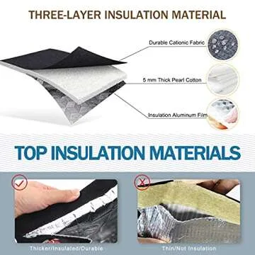 Insulated Reusable Lunch Tote for Work - Floral Design