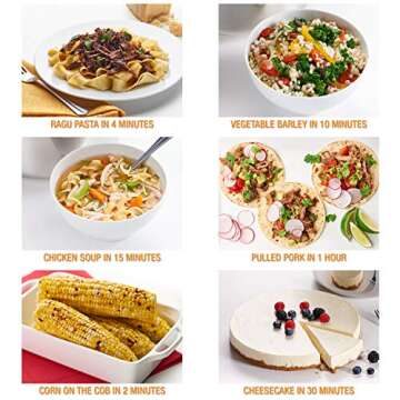 Zavor DUO 4.2 Quart Multi-Setting Pressure Cooker with Digital Cookbook and Steamer Basket - Polished Stainless Steel (ZCWDU01)