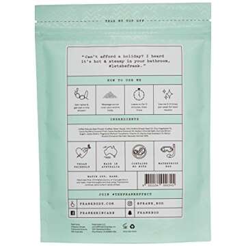 Frank Body Coconut Coffee Scrub | Natural & Cruelty Free Exfoliating Body Scrub | Hydrating Vegan Sc...