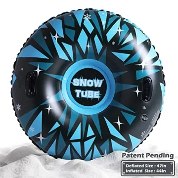 Jasonwell Inflatable Snow Tube for Kids & Adults Winter Fun