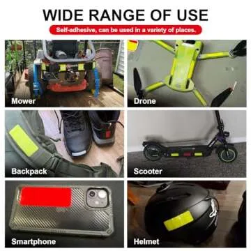 psler Reflective Stickers 36 PCS High Visibility Reflective Tape Waterproof Reflective Strips Bulk Safety Reflective Tape for Car Motorcycle Bike Trailer Helmet Mailbox Bag, 1.18 x 3.15 Inch