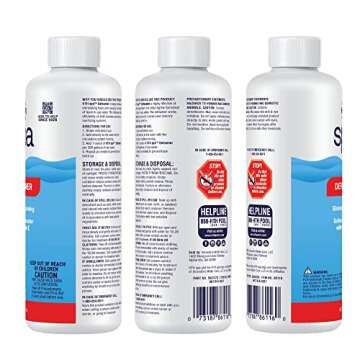 HTH Spa 86116 Defoamer, Spa & Hot Tub Chemical Eliminates Foaming, Softens Water, 16 oz