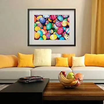 JOYIN 300 Large Piece Jigsaw Puzzle (21.25 x 15 inches) Eggcellent for Easter Party Favors Plush Easter Basket for Baby, Toddler & Kids of All Ages