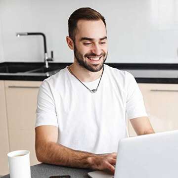 Aromatherapy Essential Oil Diffuser Necklace 316L Stainless Steel Adjustable Pendulum Pattern Aroma Necklace with 4PCS Refill Sticks, Retro Hollow Design Relaxation Necklace Gifts