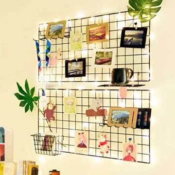 Wall Photo Grid Shelf - Stylish Storage & Display Solution