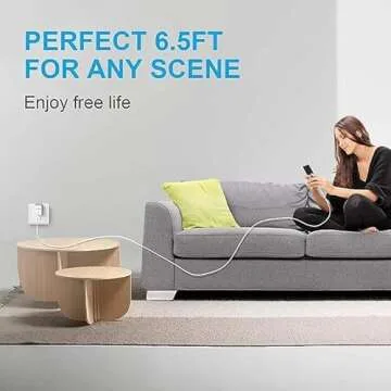 iPad Charger iPhone Fast Charger 12W USB Wall Charger Foldable Portable Travel Plug with USB Charging Modem Cables Compatible with iPhone, iPad, iPad Mini, iPad Air 1/2/3, Airpod