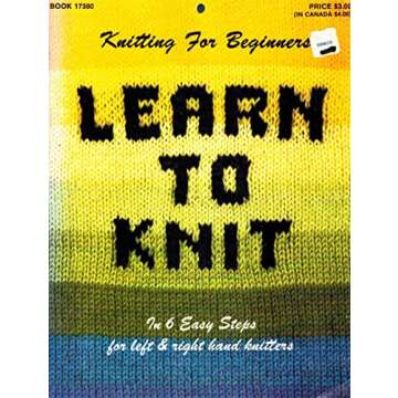 Knitting for Beginners: Easy Steps for Left & Right Hand Knitters