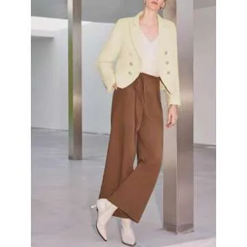 Elegant Cicy Bell Tweed Blazer for Women – Versatile Style
