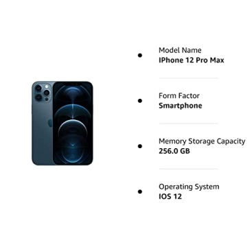 Apple iPhone 12 Pro Max 128GB Pacific Blue Unlocked