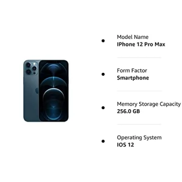 Apple iPhone 12 Pro Max 128GB Pacific Blue Unlocked
