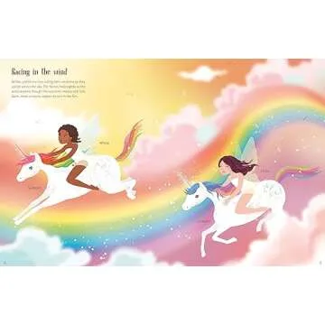 Sticker Dolly Dressing Rainbow Unicorns