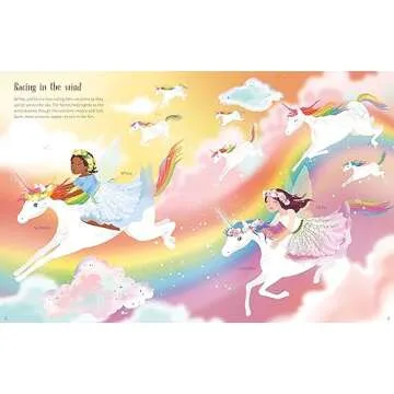 Sticker Dolly Dressing Rainbow Unicorns