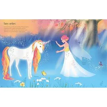 Sticker Dolly Dressing Rainbow Unicorns