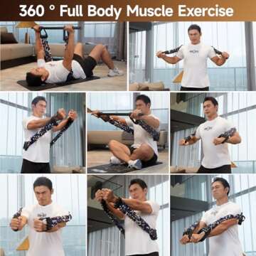 Innstar Resistance Bands Set for Home & Gym Workout