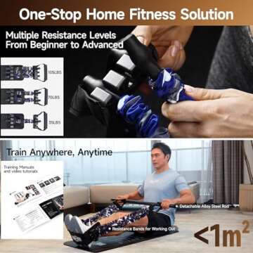Innstar Resistance Bands Set for Home & Gym Workout