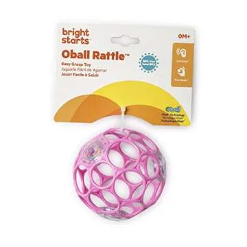 Bright Starts Oball Rattle for Infants and Toddlers