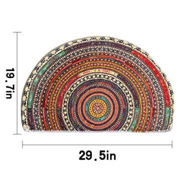 Half Round Door Mat for Stylish and Safe Entrance