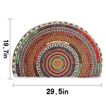 Half Round Door Mat for Stylish and Safe Entrance