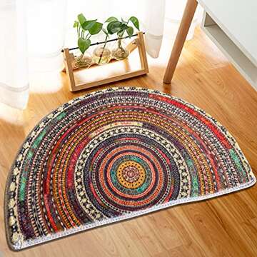 Half Round Door Mat for Stylish and Safe Entrance