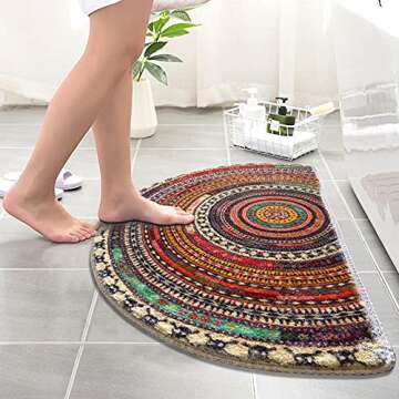 Half Round Door Mat for Stylish and Safe Entrance
