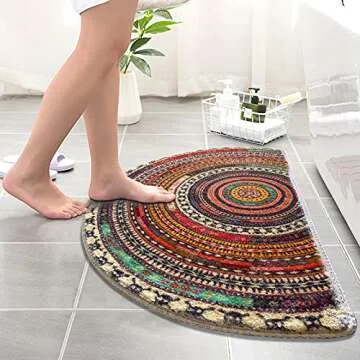Half Round Door Mat for Stylish and Safe Entrance