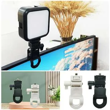 ThtRht 2 Pack Clip for Webcam and Accessories Mount