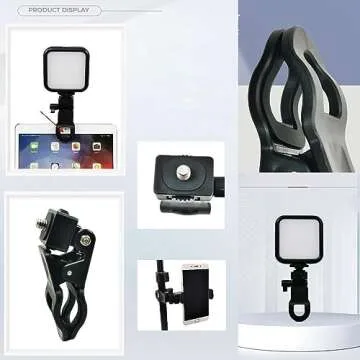ThtRht 2 Pack Clip for Webcam and Accessories Mount
