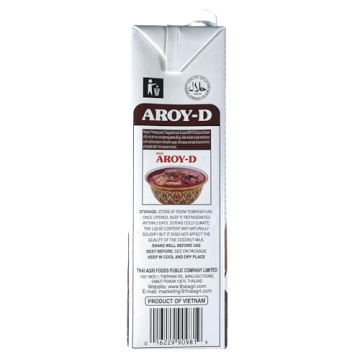 Aroy-D 100% Pure Coconut Cream for Cooking and Desserts