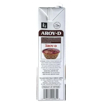 Aroy-D 100% Pure Coconut Cream for Cooking and Desserts