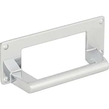 Stylish Atlas Homewares Bradbury Cup Pull in Polished Nickel