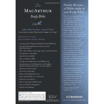 ESV MacArthur Study Bible, Personal Size