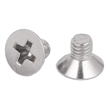 Durable 50 Pcs Phillips Head Machine Screws for All Projects