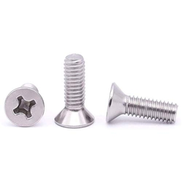 Durable 50 Pcs Phillips Head Machine Screws for All Projects