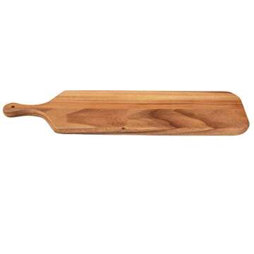 Villa Acacia Wooden Cutting Board Serving Tray - 23x7 Inch