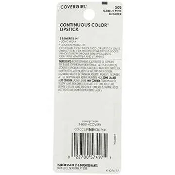 CoverGirl Continuous Color Lipstick - 505 Iceblue Pink