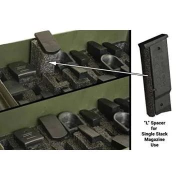 Case Club 24 Magazine Holder Foam Insert - Military Grade