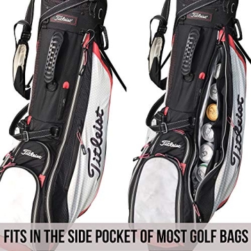 Insulated Golf Cooler Bag - Holds Cans & Wine Bottles