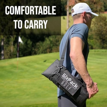 Insulated Golf Cooler Bag - Holds Cans & Wine Bottles