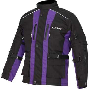 DUCHINNI JAGO Youth Motorcycle Jacket - Safety & Comfort for Young Riders