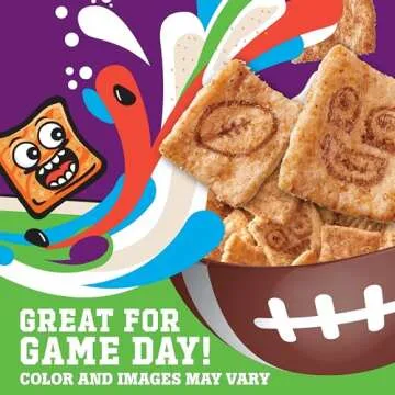 Cinnamon Toast Crunch Breakfast Cereal, Crispy Cinnamon Cereal, Giant Size, 27 oz Cereal Box
