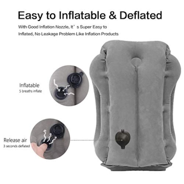 STTARLUK Inflatable Travel Pillow for Ultimate Comfort