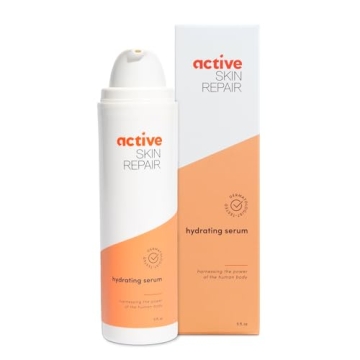 Active Skin Repair EWG Certified Hyaluronic Acid Face and Body Hydrating Serum for All Skin Types, D...